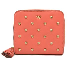 Anya Hindmarch Heart Studs Pink