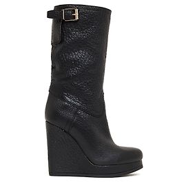 Jil Sander BICICLETAS DE CUÑA NEGRA EU36 Negro