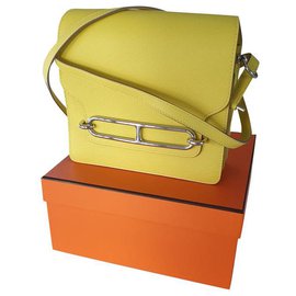 Hermès-ROULIS MINI-Yellow