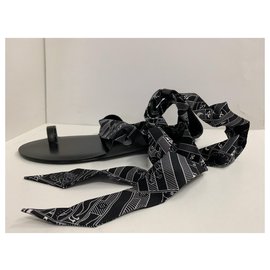 Hermès-Sandalo-Negro