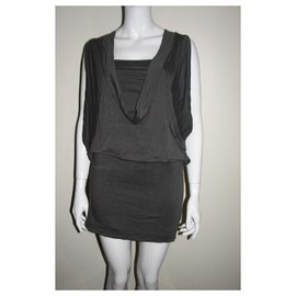 Calvin Klein-Tunic mini dress-Grey