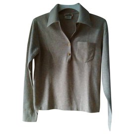 Hermès HERMES Kaschmir Polo Beige