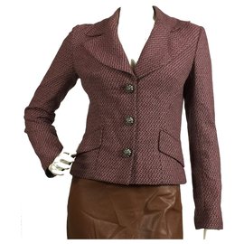 D&G-Chaqueta de tweed-Multicolor