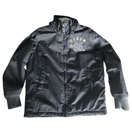 Autre Marque-Oxbow Boy Coats Outerwear-Black