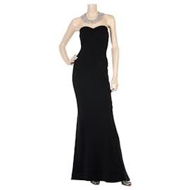 Diane Von Furstenberg-DvF Olsen evening gown-Black