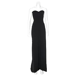 Diane Von Furstenberg-DvF Olsen evening gown-Black
