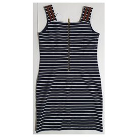 Michael Kors-Dresses-White,Dark blue
