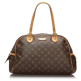 Louis Vuitton Marron Monogram Montorgueil GM Marron