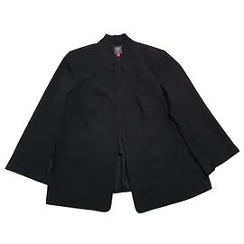 Vince Camuto Blazer Schwarz Übergröße 2XL Schwarz
