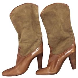 Sergio Rossi stivali sergio Beige