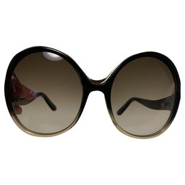 Chloé-Gafas de sol chloe-Marrón claro
