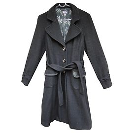 Dolce & Gabbana Mantelgröße 40 Schwarz