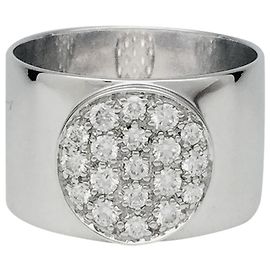 Dinh Van Ring, "Anthea", Weißgold und Diamanten. Andere