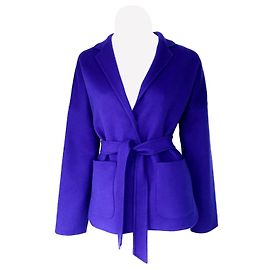 Veste Max Mara en laine violette taille 42 Violet