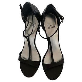 Sandali Stuart Weitzman Sinful in pelle nera Nero