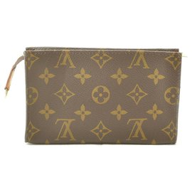 Louis Vuitton-Louis Vuitton Monogram Bucket PM Bolsa LV-Marrom