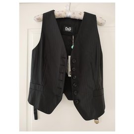 D&G-D&G dolce & gabbana vest-Black