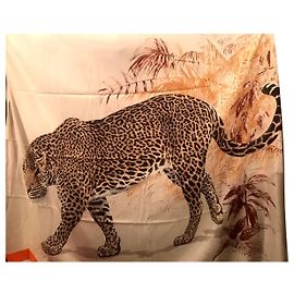 Hermès Cashmere Sofa Throw Sand Sand
