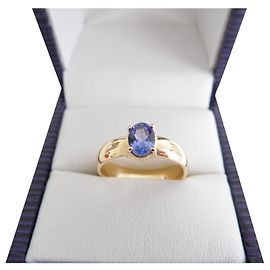 Autre Marque Goldring 18k Tansanit Golden