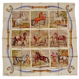 Hermès raças de cavalos Multicor