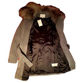 Claudie Pierlot Abrigos, Ropa de calle Gris