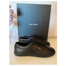 Saint Laurent-saint laurent andy sneakers new-Black
