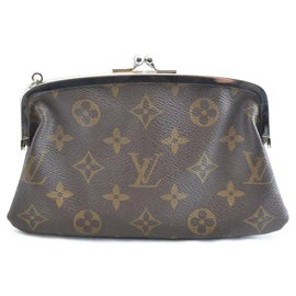 Louis Vuitton-Modelo dos EUA da bolsa de balde do monograma de Louis Vuitton-Marrom