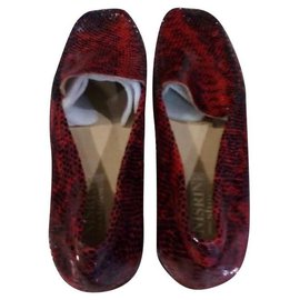 Autre Marque-loafers Nisrine-Dark red