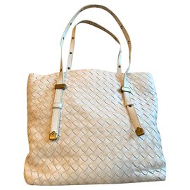 Bottega Veneta-Handbags-White