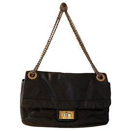 Sac CHANEL perforé 2,55 Noir