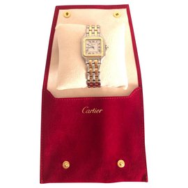 Cartier-Cartier Panthère MM Gold and Steel-Golden