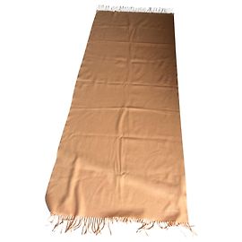 Autre Marque Sciarpa in cashmere pesca salmone 180x70 Pesca