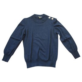 Louis Vuitton Schwarzer Wollpullover, taille M. Schwarz