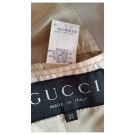 Gucci-GUCCI Tailleur com calças-Cinza