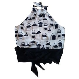 Paule Ka Tops Black Cream