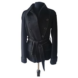 Ann Demeulemeester Jacken Schwarz