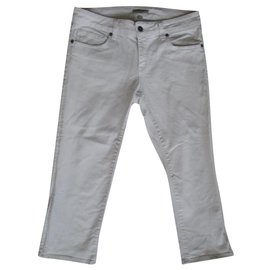 Burberry-calça, leggings-Branco