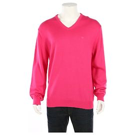 Paul Smith Pullover Rosa Baumwolle Acryl L Pink