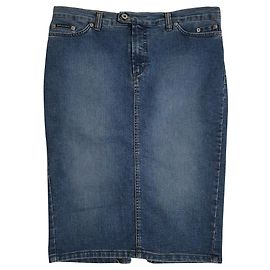 Falda vaquera azul D&G algodón y elastano Talla 48 Azul