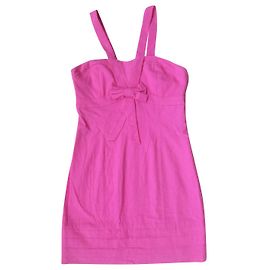 French Connection Kleid Rosa Polyester Größe 10 Pink