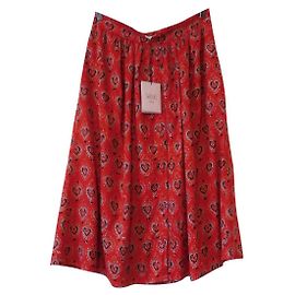 jupe rouge Swildens - 38 Rouge