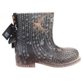 Just Cavalli rubber boots multi color Multiple colors