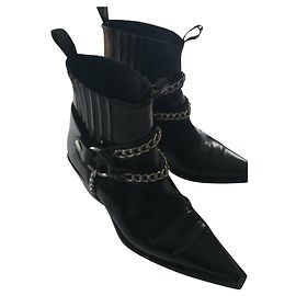 Anine Bing Botas Harris Negro