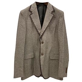 Salvatore Ferragamo Sartorial evening jacket Brown