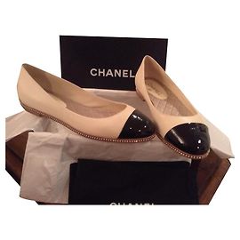 Chanel Ballet flats Cream