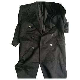 Yves Saint Laurent cappotto chic YSL Nero