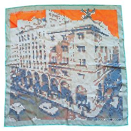 Hermès Incontra a 24 Blu Arancione Grigio