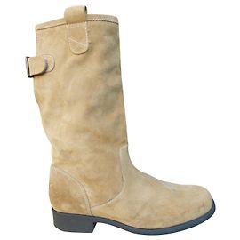 Agnès b. Botas Agnes b. P41 Nova Condição Bege