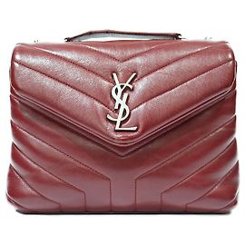 BORSA LOULOU SAINT LAURENT Rosso