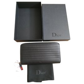 Dior-Portafogli Piccoli accessori-Nero